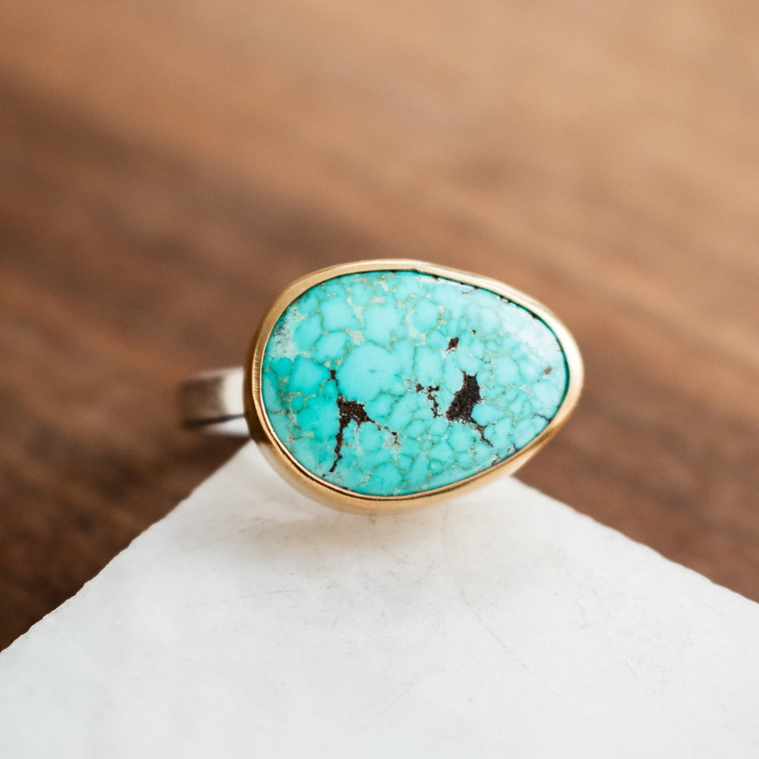 Size 7 | Hubei Turquoise Ring no.1