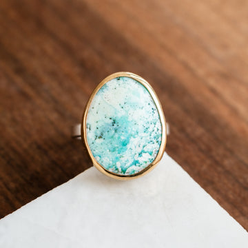 Size 8.25 | Hubei Turquoise Ring no.1