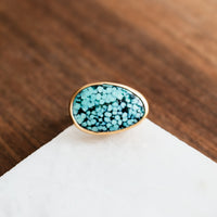 Size 7 | Hubei Turquoise Ring no.3