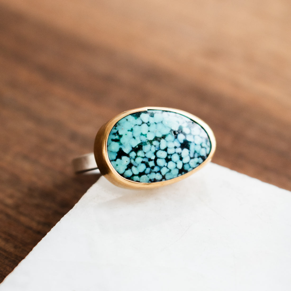 Size 7 | Hubei Turquoise Ring no.3