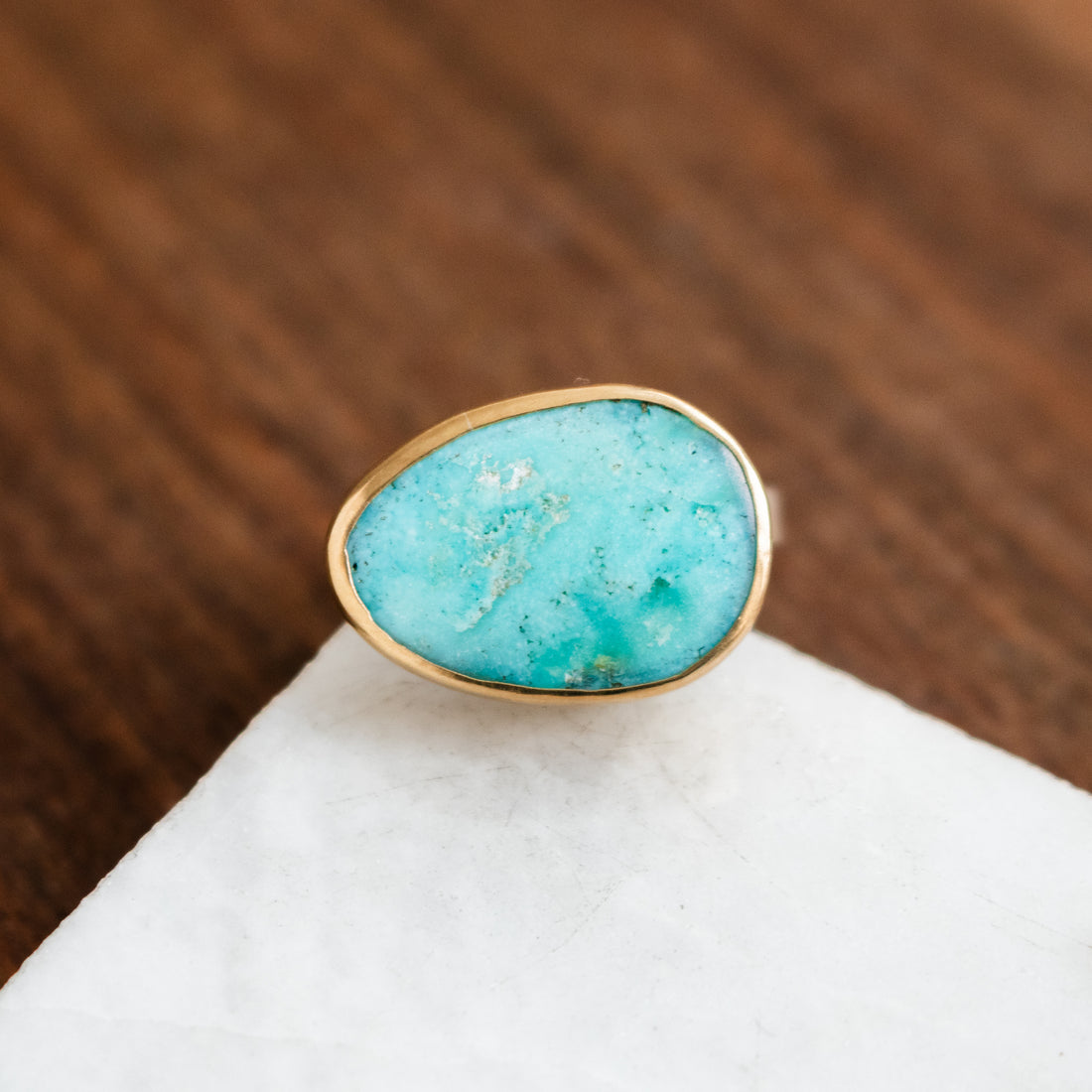 Size 7 | Hubei Turquoise Ring no.2