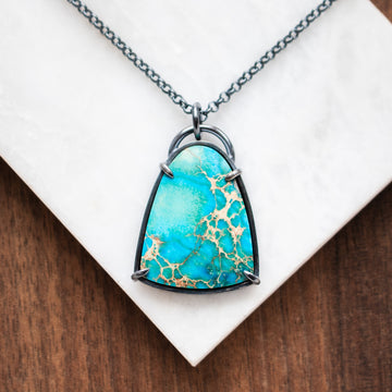 Sea Sediment Jasper Necklace