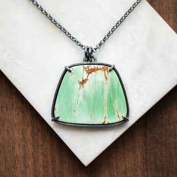Large Variscite Necklace