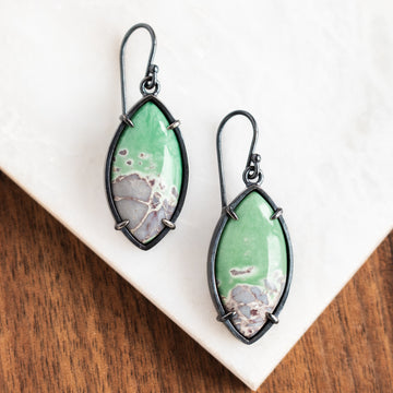 Australian Variscite Earrings