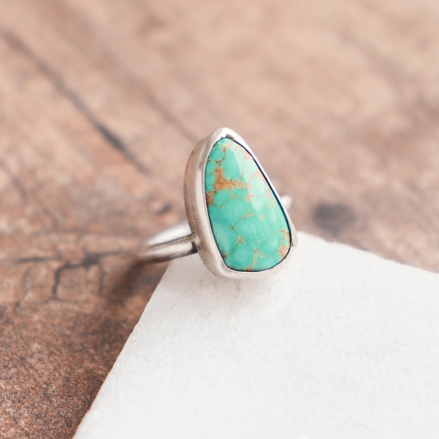 Size 6.75 | Turquoise Oblong Ring