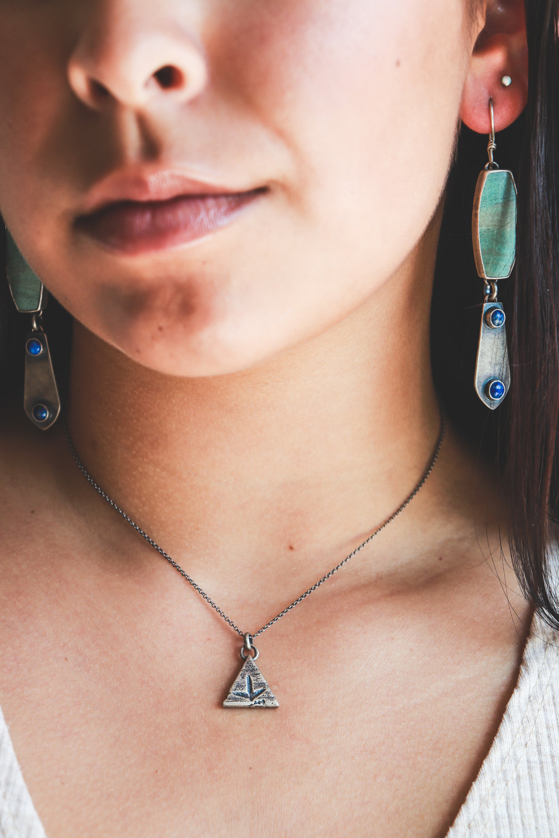 Confluence Carved Necklace