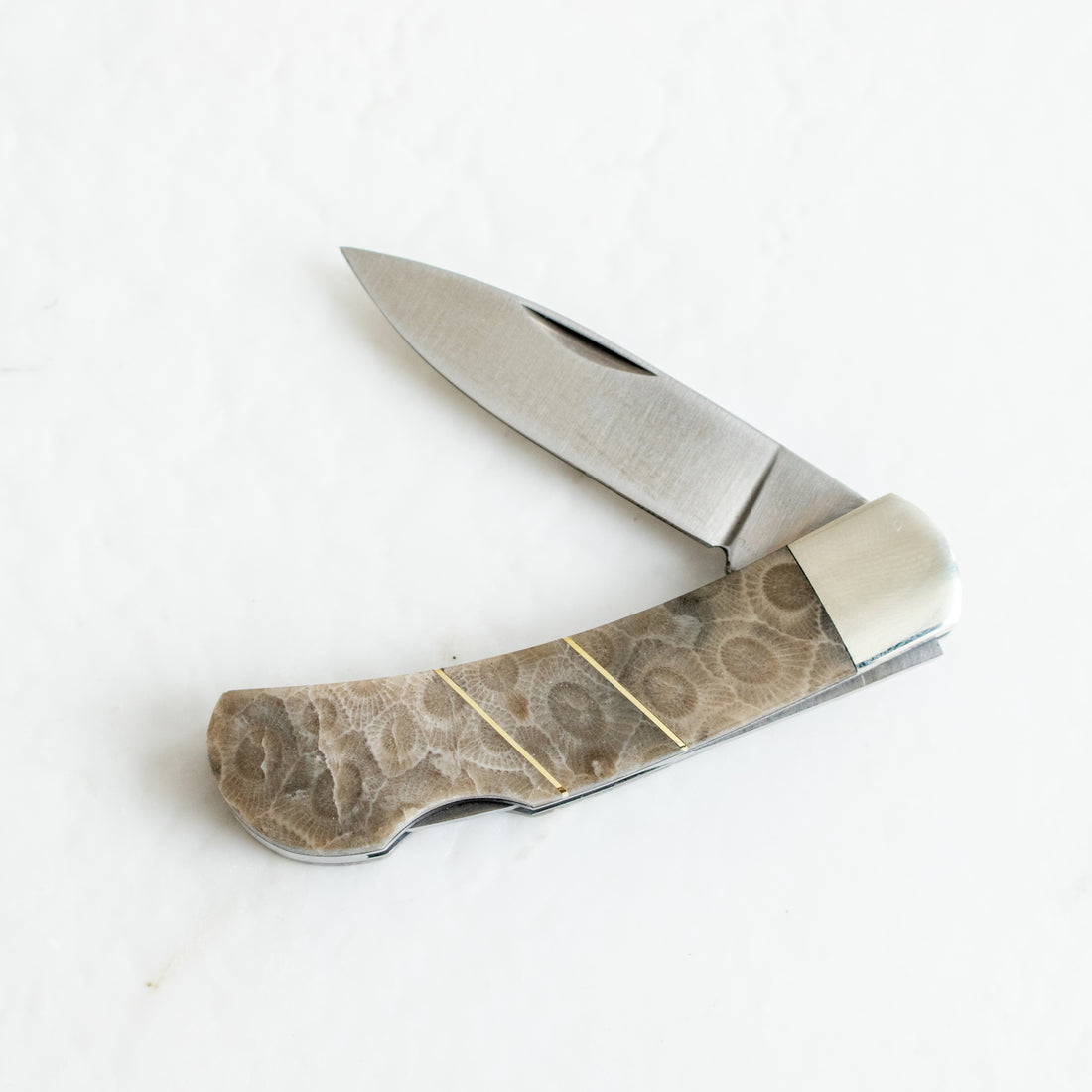 3" Petoskey Knife | Brass | Single