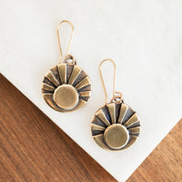 Rising Sun Dangle Earrings