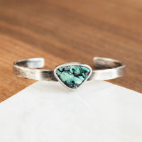 Lucin Variscite Triangle Cuff