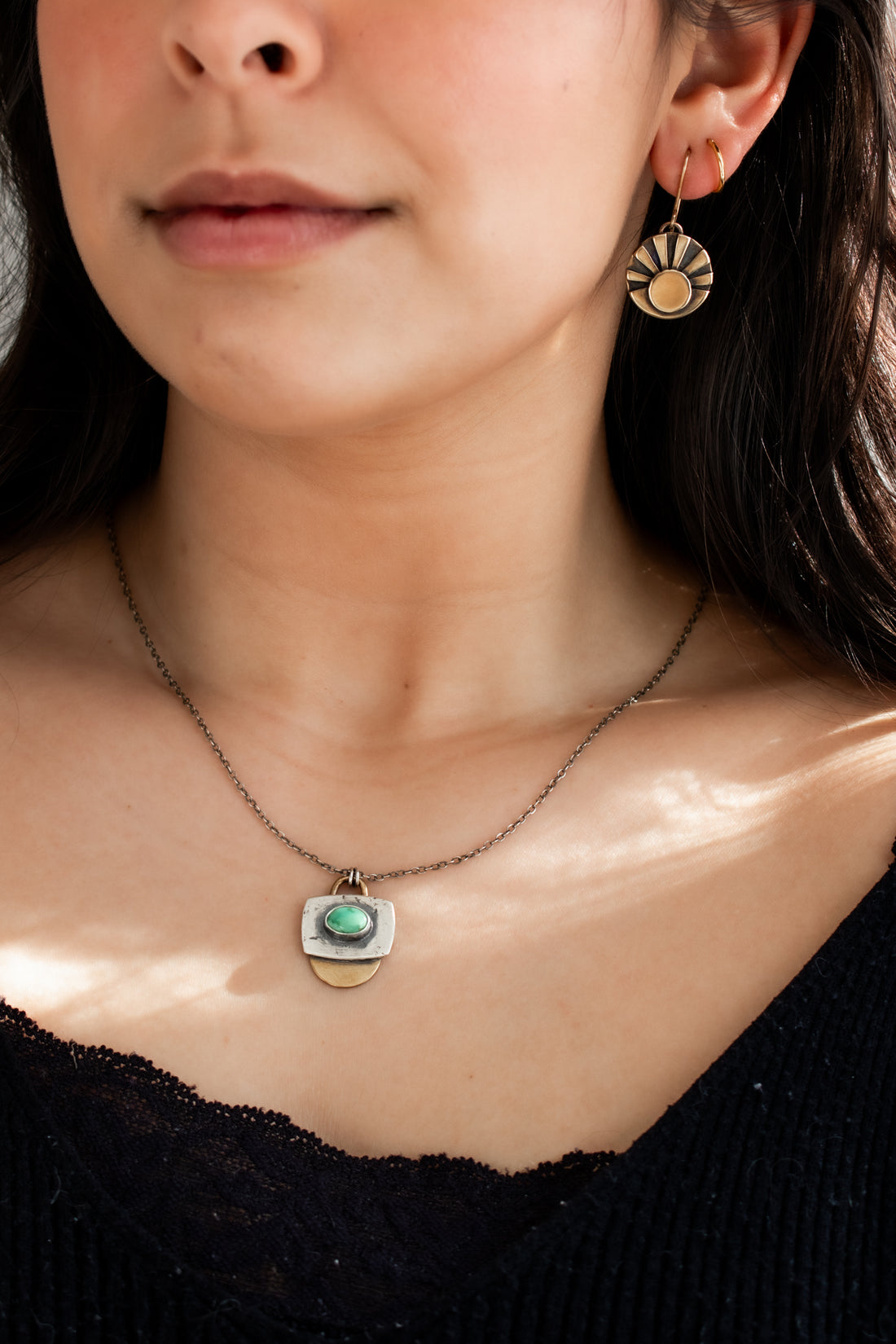 Rising Sun Dangle Earrings