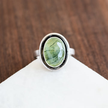 Size 7.25 | Everyday Prehnite Ring