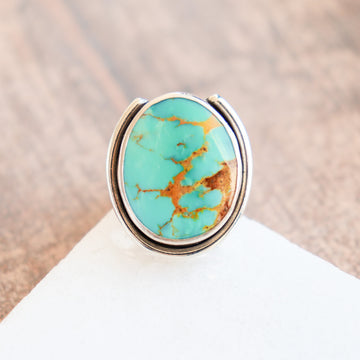 Size 8.5 | Kingman Turquoise Ring