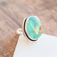 Size 8.5 | Kingman Turquoise Ring