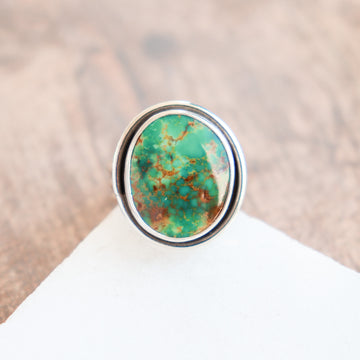 Size 9 | Evans Turquoise Ring