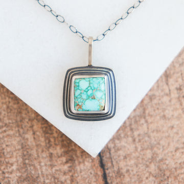 Cheyenne Turquoise 3 Layer Necklace