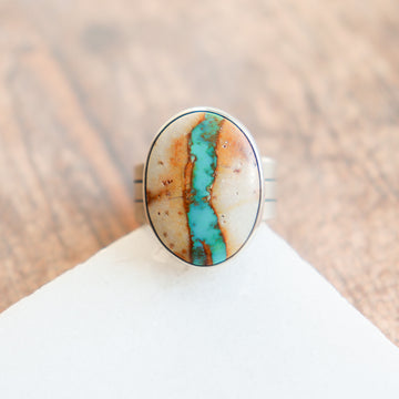 Size 6.25 | Royston Ribbon Turquoise Ring