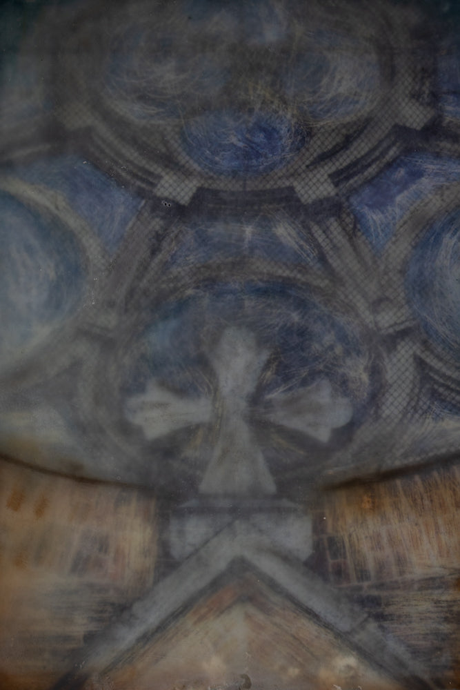 Stained Glass Window | 6x8 Encaustic