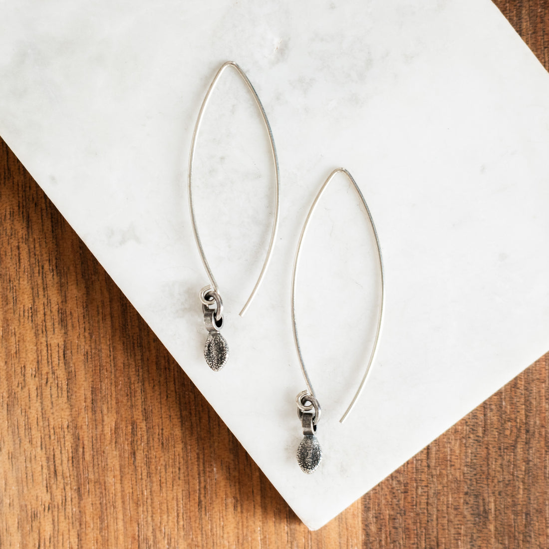 Succulent Leaves Dangle Earrings