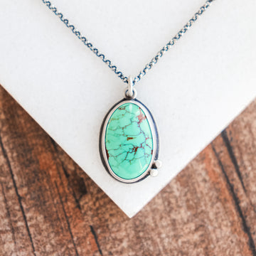 Timberline Turquoise Oval Necklace