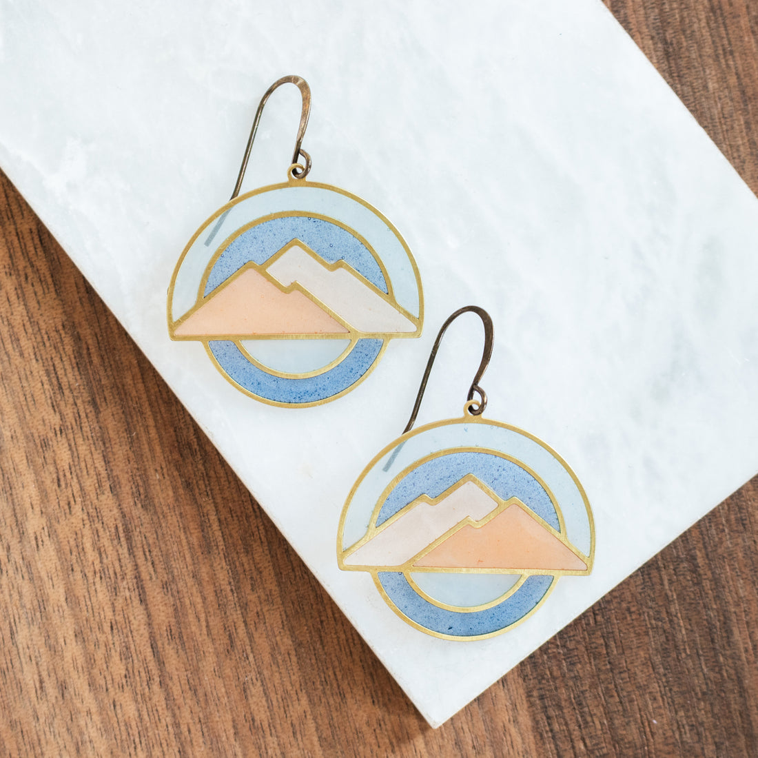 Alpina Stained Glass Earrings