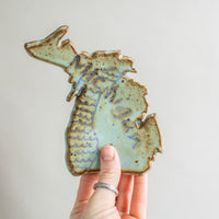 Michigan Spoon Rest | Aqua