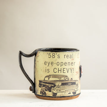 Eye Opener Chevy / Queen of Show & Road (58) Mug
