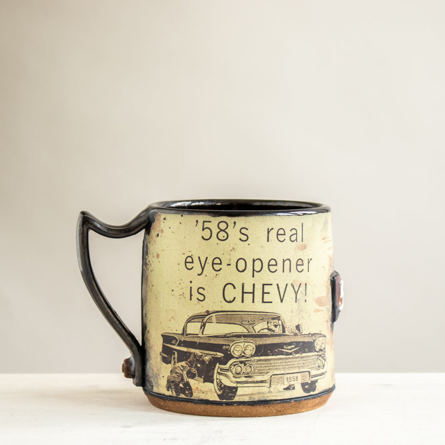 Eye Opener Chevy / Queen of Show & Road (58) Mug