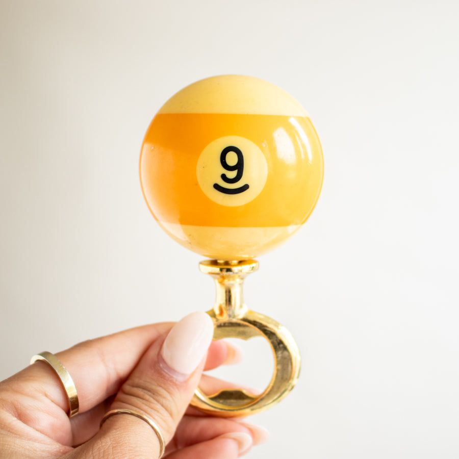 Pool Ball Bottle Opener