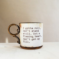 Led Zeppelin 1971 Black Dog Mug