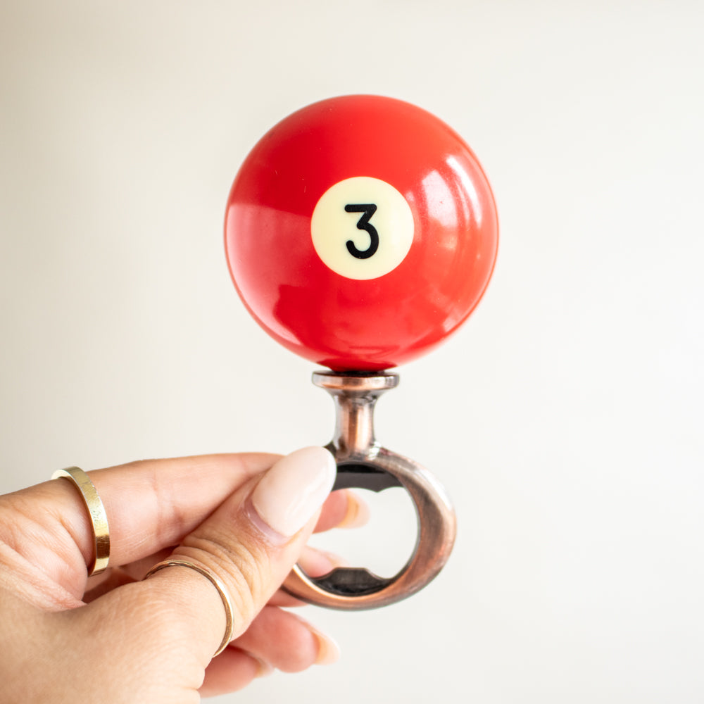 Pool Ball Bottle Opener