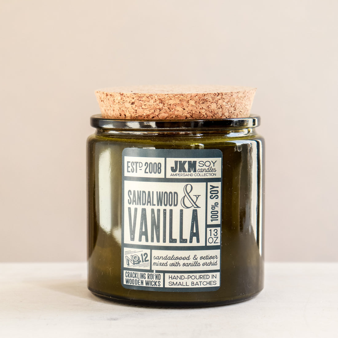 Sandalwood & Vanilla Ampersand | 13oz
