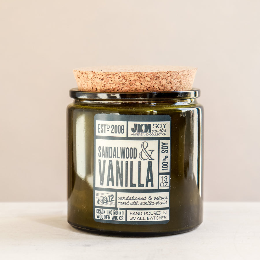 Sandalwood & Vanilla Ampersand | 13oz