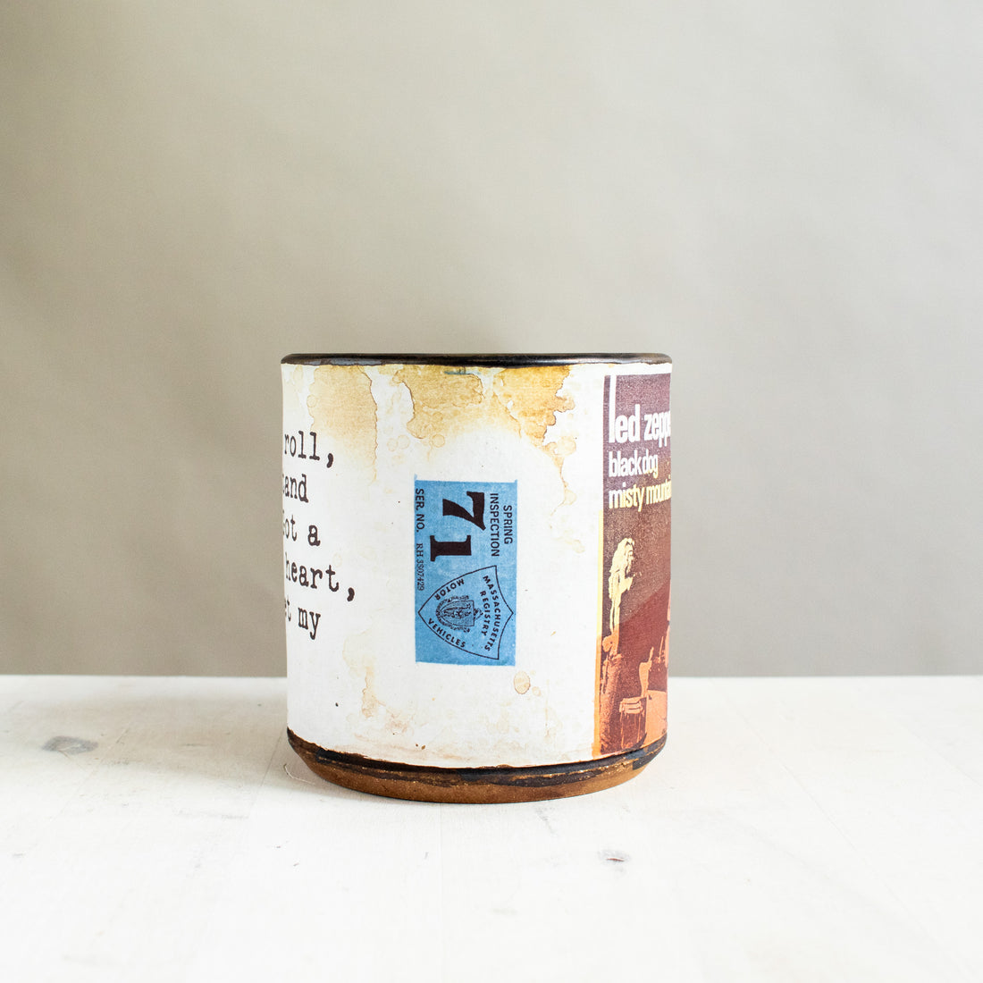 Led Zeppelin 1971 Black Dog Mug