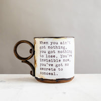 Bob Dylan 1963 Like A Rolling Stone Mug