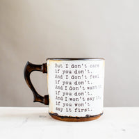 The Cure 1982 Let's Go To Bed Mug