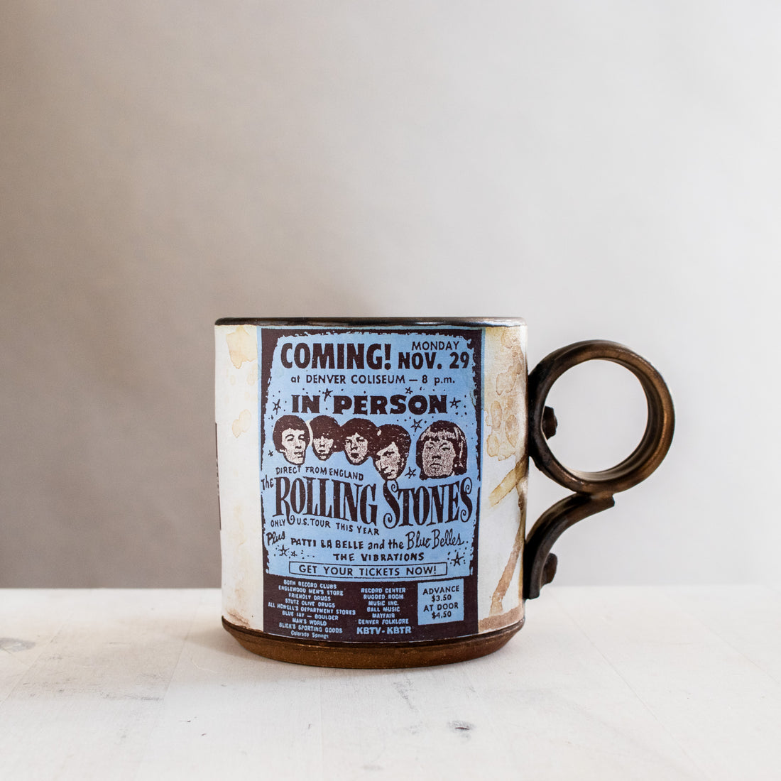 Rolling Stones 1965 Satisfaction Mug
