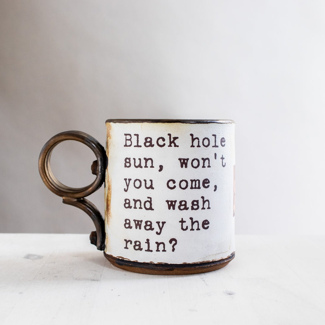 Soundgarden 1994 Black Hole Sun Mug