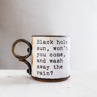 Soundgarden 1994 Black Hole Sun Mug