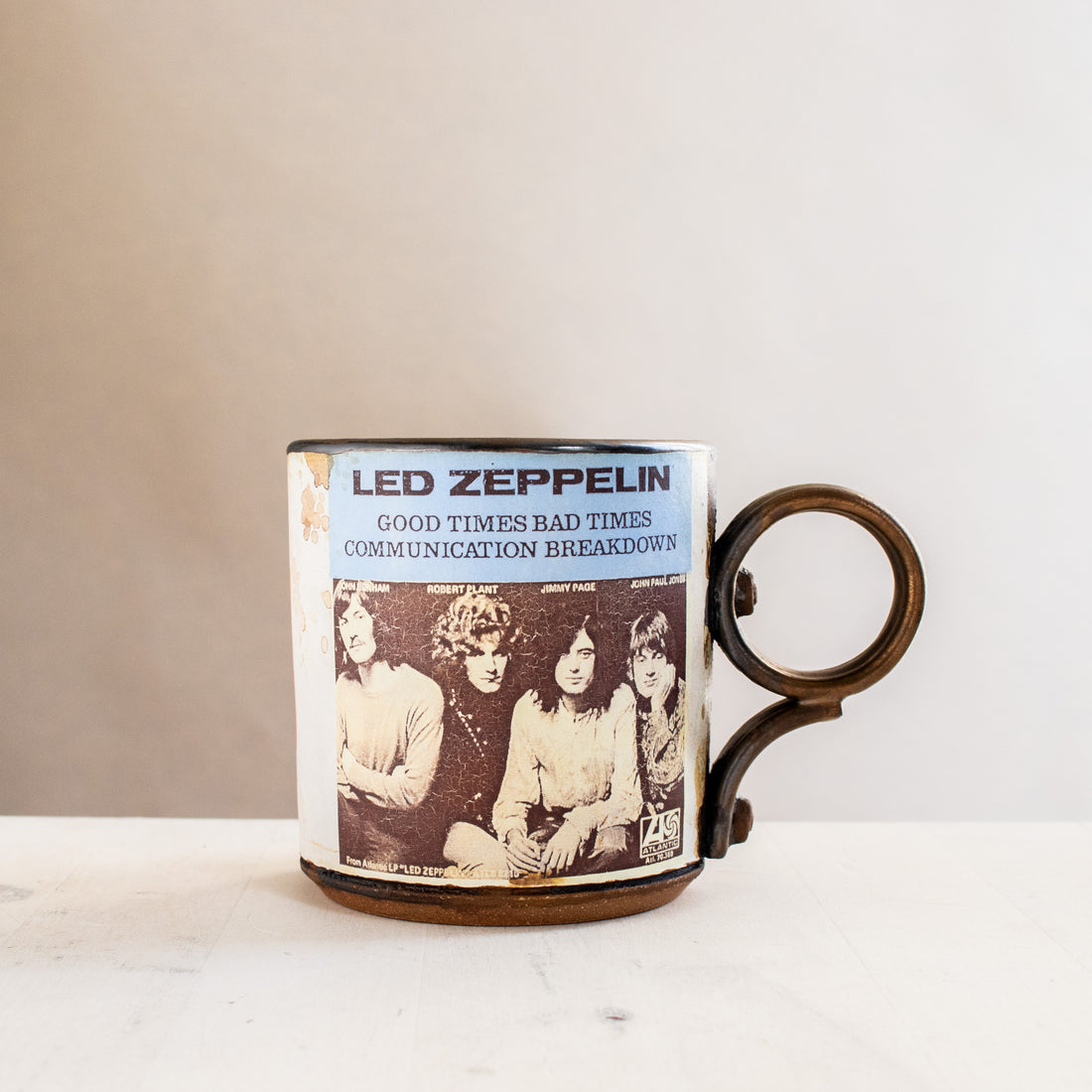 Led Zeppelin 1969 Good Times Bad Times Mug
