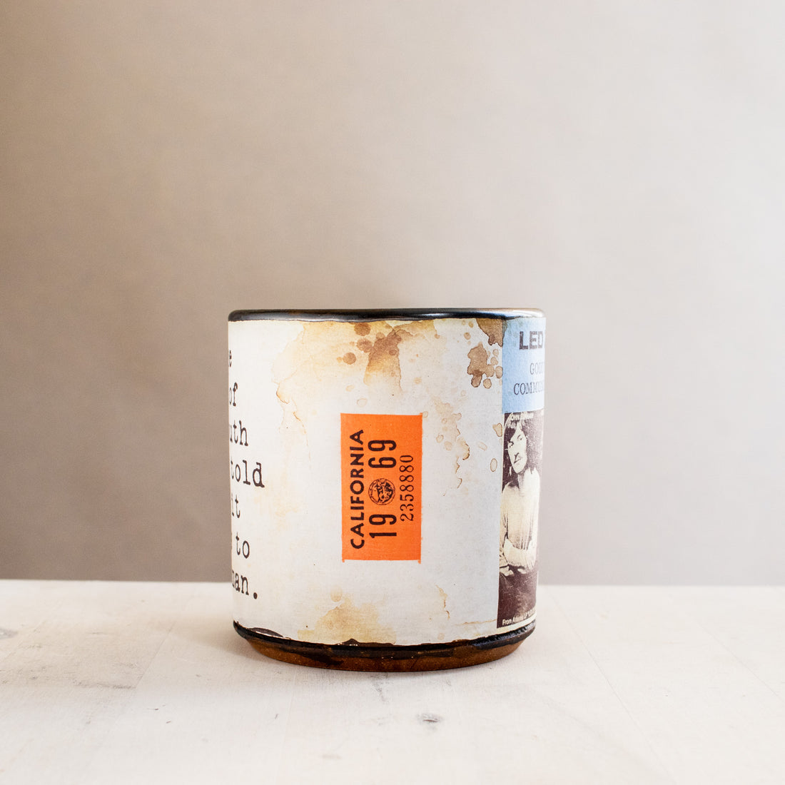 Led Zeppelin 1969 Good Times Bad Times Mug