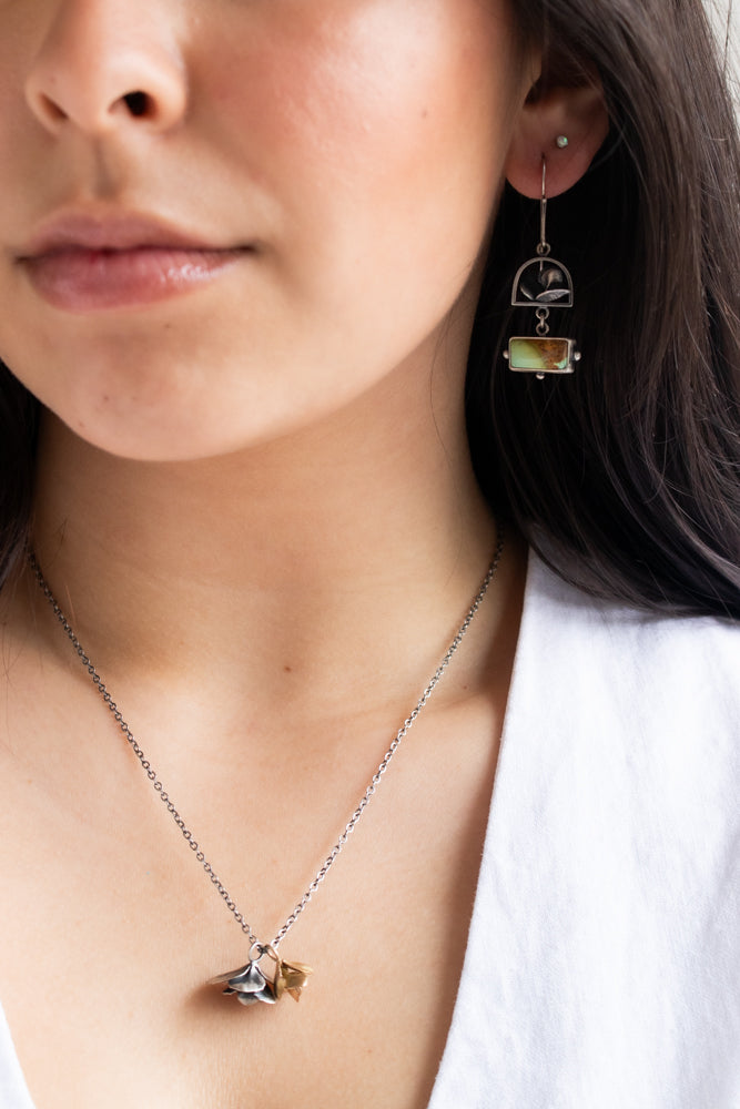 Sierra Bella Turquoise Succulent Earrings