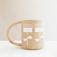 Flowers Mug | Gloss White