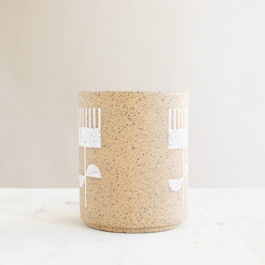Flowers Mug | Gloss White