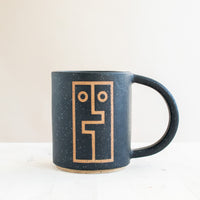 Hug Face Mug | Matte Black
