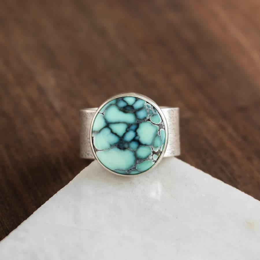 Size 9.75 | Poseidon Variscite Ring