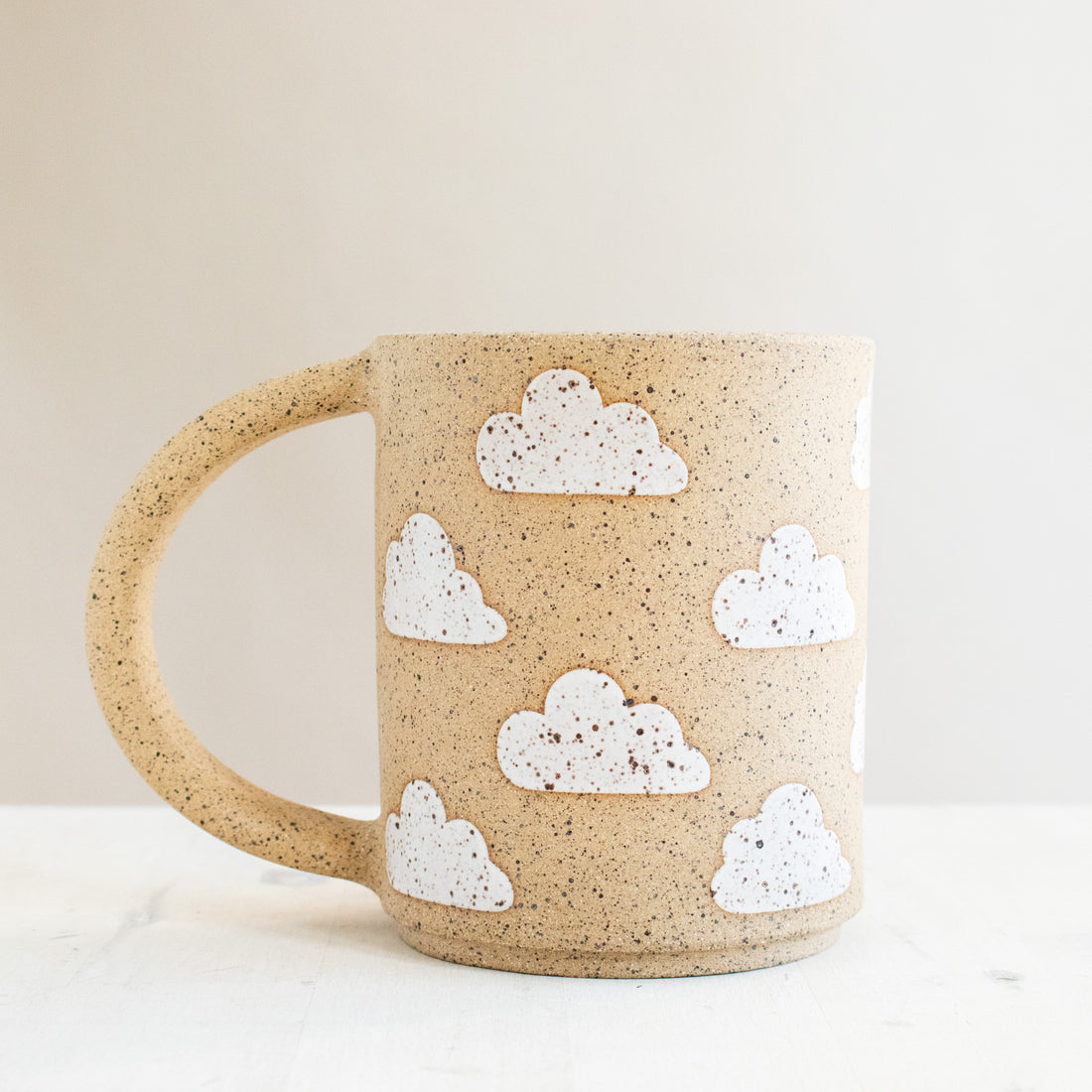 Clouds Mug | Matte White