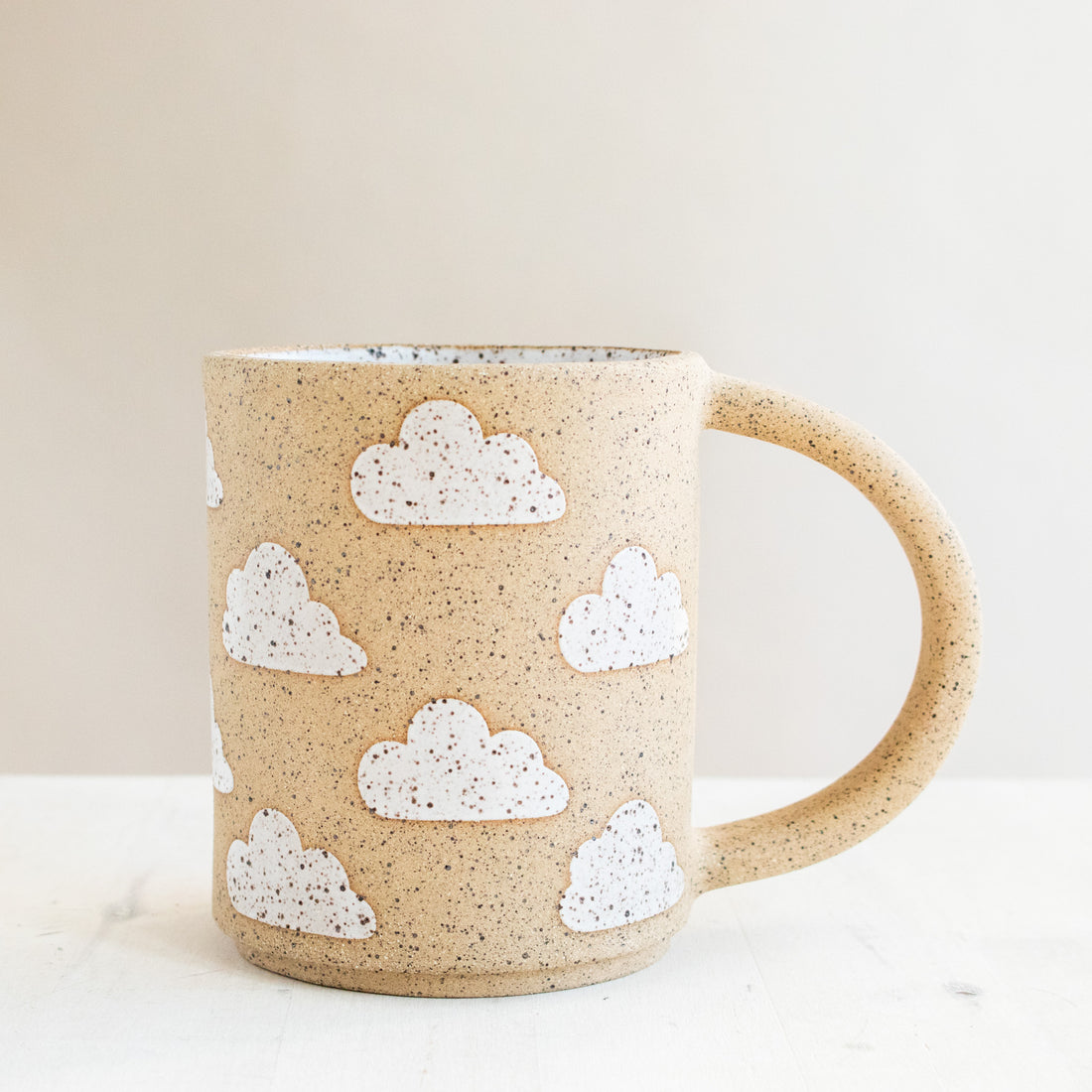 Clouds Mug | Matte White