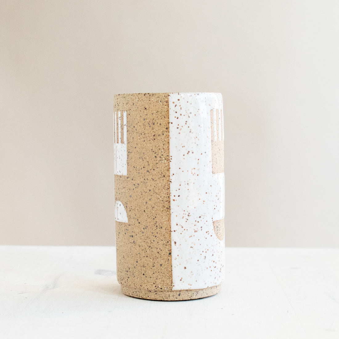 Flowers Mini Vase | Gloss White
