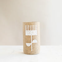 Flowers Mini Vase | Gloss White