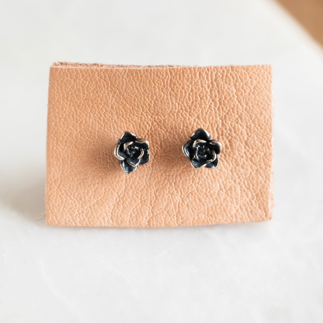 Tiny Succulent Stud Earrings
